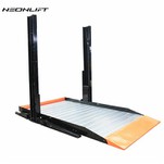 Dviejų paštų automobilių stovėjimo aikštelės krautuvas